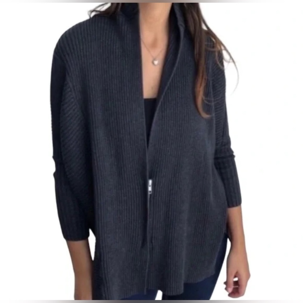 CABI Ribbed Open-Front‎ Sweater
